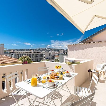 Spitalieri- Sunny Terrace With View -New Apartment Ницца Экстерьер фото