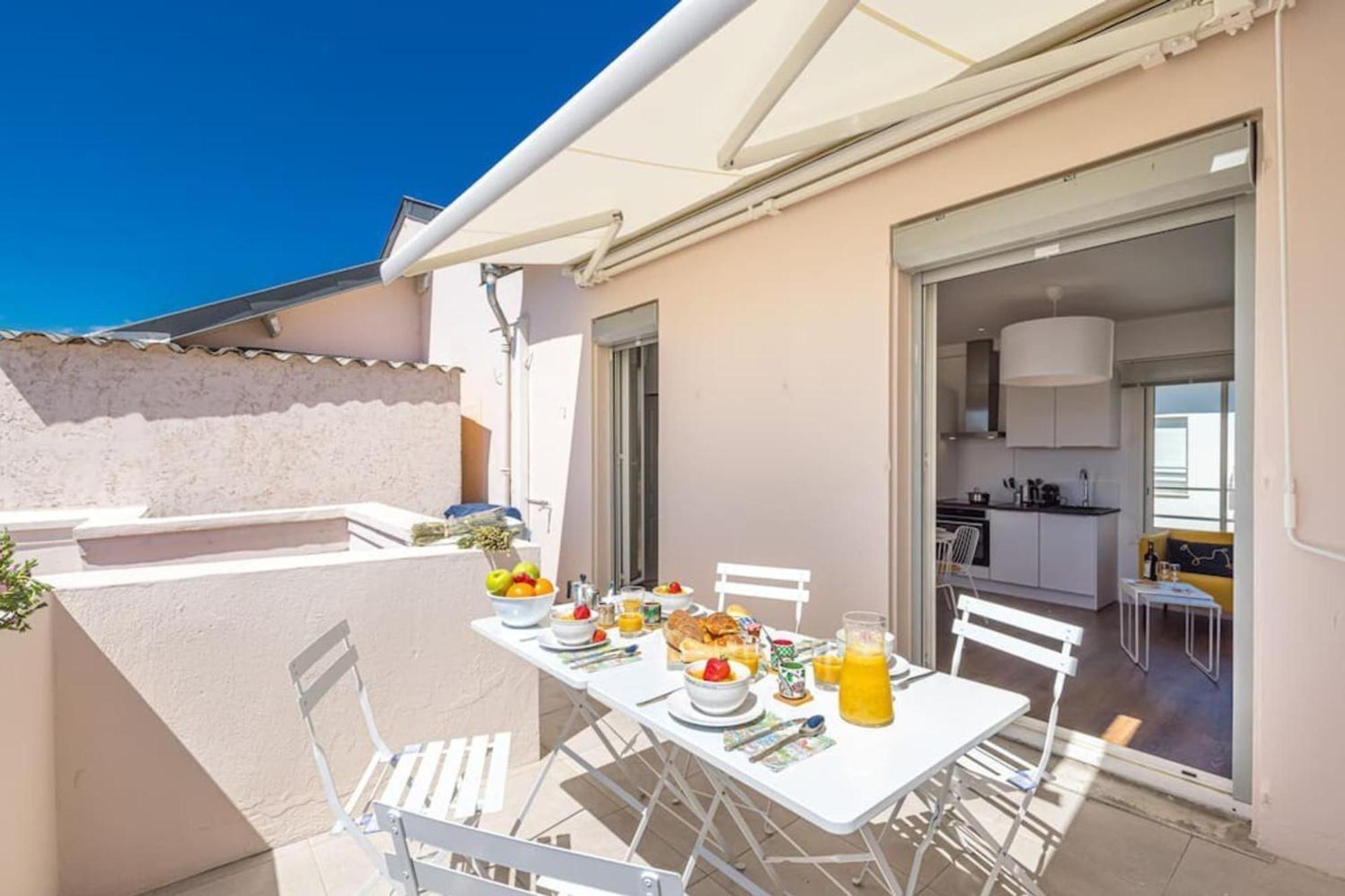 Spitalieri- Sunny Terrace With View -New Apartment Ницца Экстерьер фото