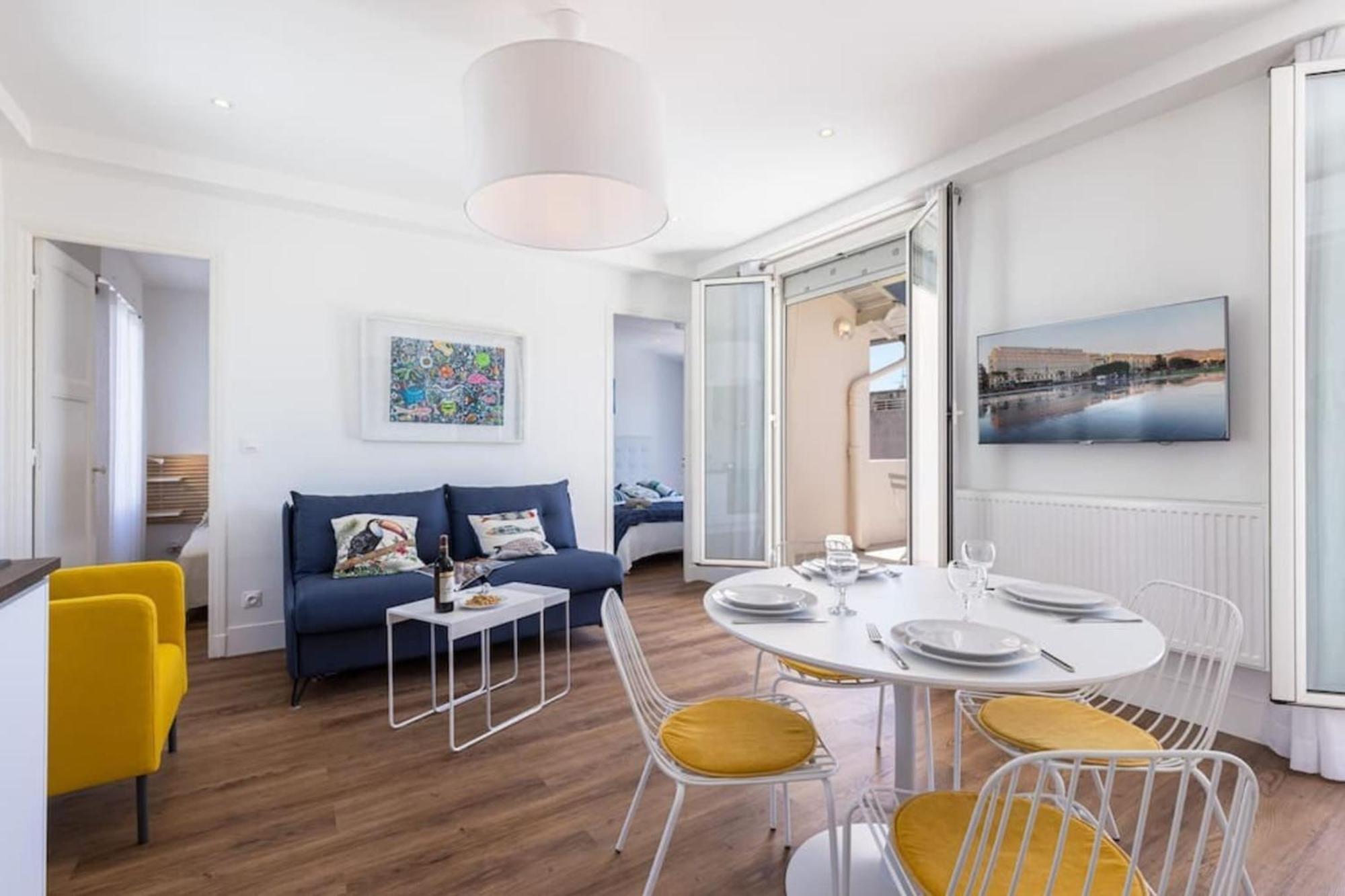 Spitalieri- Sunny Terrace With View -New Apartment Ницца Экстерьер фото