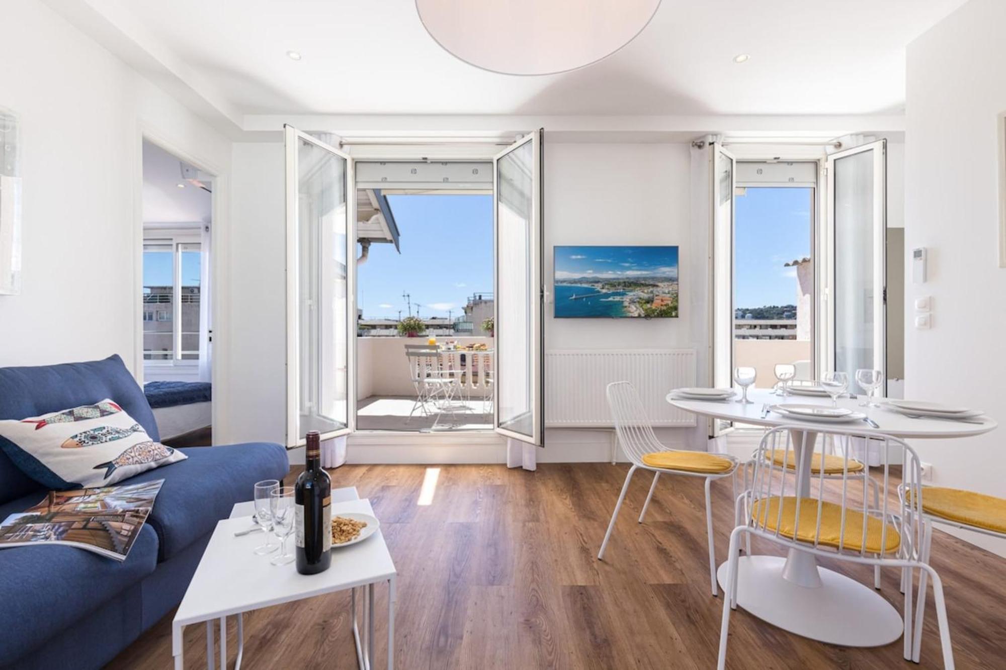 Spitalieri- Sunny Terrace With View -New Apartment Ницца Экстерьер фото